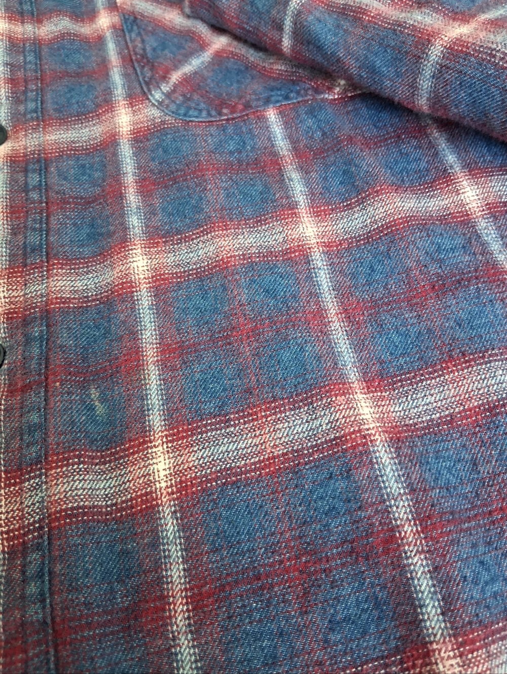 Big John Flannel Plaid Button-Down Shirt - Picture 10 of 15